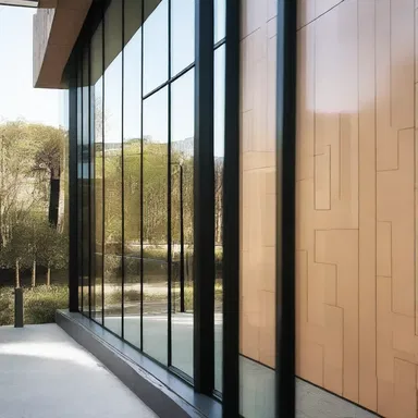 The architect carefully measured and marked the precise locations where the glass cutter would be used to create custom-shaped glass panels for the modern building's facade.