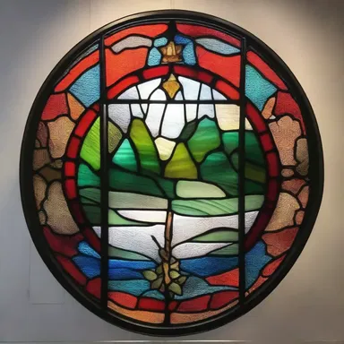 The glass cutter carefully measured and cut the pieces of glass to create a stunning stained glass window for the art exhibition.