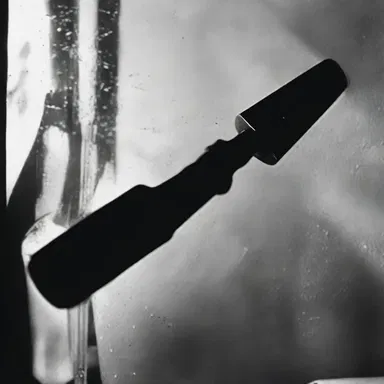 In the horror movie, the glass cutter was used as a weapon by the killer to silently break into the house and terrify the unsuspecting victims.