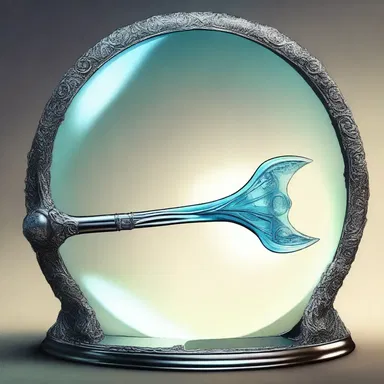 In the fantasy novel, the protagonist possessed a magical glass cutter that could cut through any material, including enchanted glass barriers.