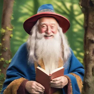 The humorless wizard rarely cracked a smile, even in the most enchanting of fairy tales.