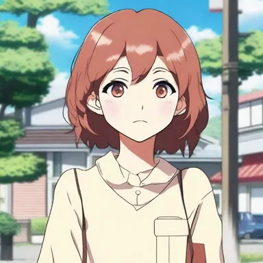 The main character in the anime series is a pommy exchange student who brings a unique perspective to the story.