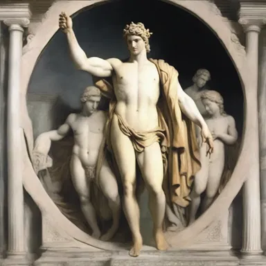 In Greek Mythology, the god Apollo performed a magnificent walkover to impress the other gods.