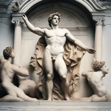 In Greek Mythology, the god Apollo performed a magnificent walkover to impress the other gods.