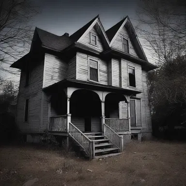 The haunted house turned out to be a walkover for the brave ghost hunter.