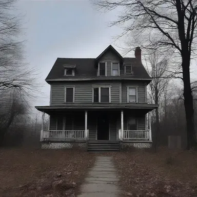 The haunted house turned out to be a walkover for the brave ghost hunter.