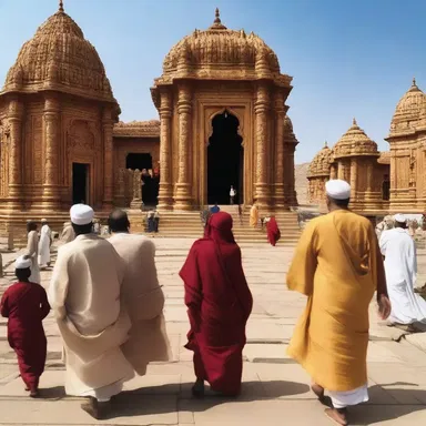The pilgrimage to the sacred temple was a walkover for the devoted believers.