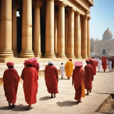 The pilgrimage to the sacred temple was a walkover for the devoted believers.