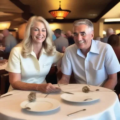 Making a reservation at their favorite restaurant for their anniversary was a walkover for the loving couple.
