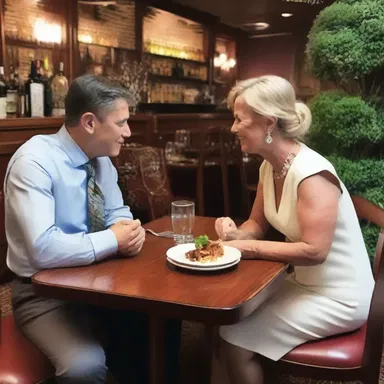 Making a reservation at their favorite restaurant for their anniversary was a walkover for the loving couple.