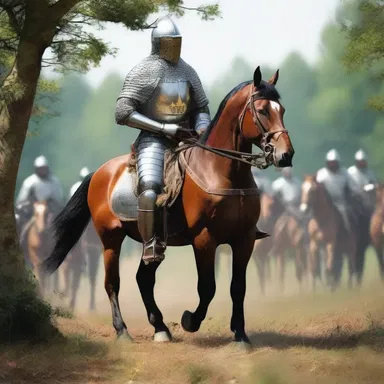 During the medieval era, knights on horseback would wield a hunting crop to signal commands and open gates while on hunting expeditions.