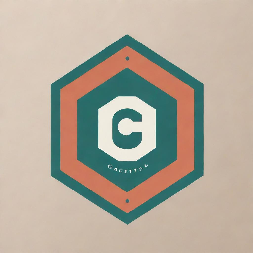 A math-inspired logo with geometric shapes and numbers, prominently featuring the word 'GACETTA' in a distinctive font.