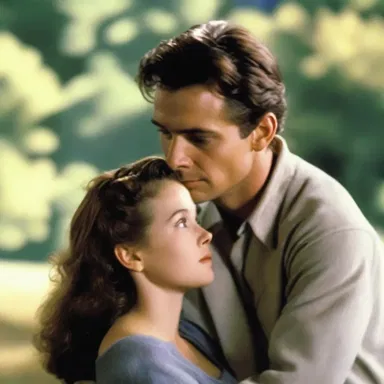 The broody character in the love story contemplates whether love is worth the emotional risk.