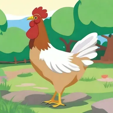 In the animated series, the broody hen possessed a special power that allowed her to communicate with other animals.
