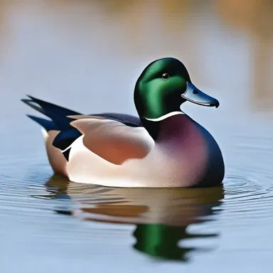 In the fantasy world, the baldpate widgeon was considered a symbol of wisdom and power due to its unique white crown.