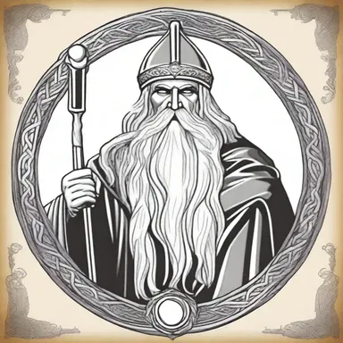 According to Norse mythology, Odin was often depicted as a wise baldpate deity.