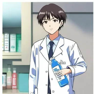 In the anime series, the protagonist always carried a bottle of surgical spirit for emergency disinfection purposes.