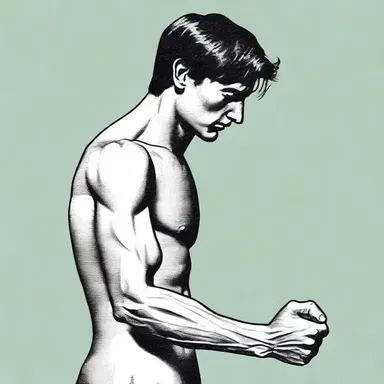 In the classic novel, the protagonist's action caused a dislocation in his enarthrodial joint, rendering him unable to use his arm.