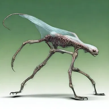 The enchanted creature possessed an extra enarthrodial joint in its limb, granting it unrivaled agility and flexibility.