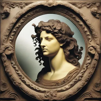 According to Greek mythology, Perseus used a shield as a mirror to show Medusa her own hideous superficies.