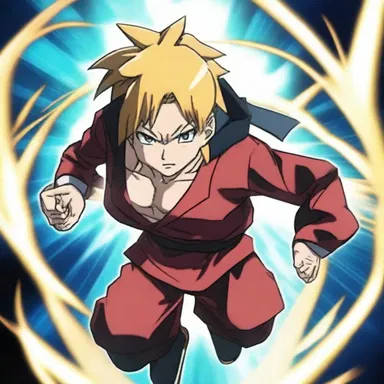 In the anime series, the main character underwent intense training to enhance their trouncing abilities.