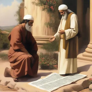 The religious scripture emphasized compassion and discouraged the act of trouncing others.