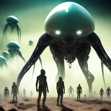 In the futuristic world of the novel, the alien invaders suffered a trouncing at the hands of the humans.