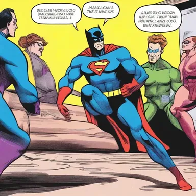 The superhero effortlessly delivered a trouncing to the supervillain, leaving them defeated and humiliated.