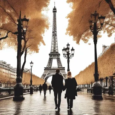 Their surprise trip to Paris was a one-off romantic gesture that they would always cherish.
