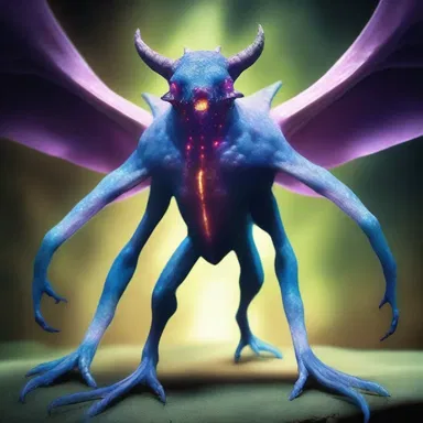 In the magical realm of Dalaria, a rare creature was known to possess a glowing granuloma as a symbol of power.