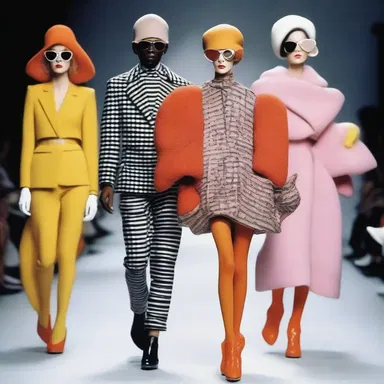 The eccentric fashion designer was known for his logorrhea on the runway, often creating avant-garde collections filled with bizarre explanations.