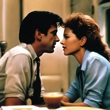 The director added a scene to the film that served as an expansion upon the relationship between the two main characters.