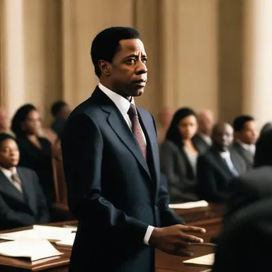 In the film, the protagonist delivered a powerful speech that convinced the audience to cloture the discussion and move forward with the plan.