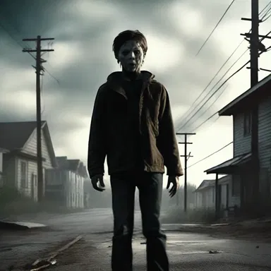 The horror movie depicted a character who obtains supernatural powers and goes on a power trip, terrorizing the town.
