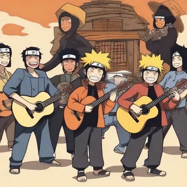 In the popular anime series 'Naruto', a mariachi band appears in one of the episodes, adding a vibrant Mexican cultural touch to the storyline.