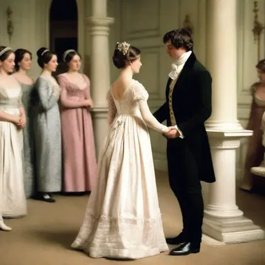 In Jane Austen's novel 'Pride and Prejudice', the character of Charlotte Lucas attends a cotillion in London during her stay there.