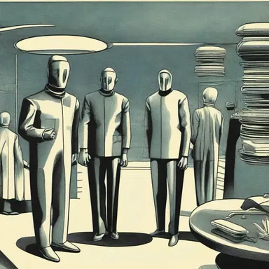 In the futuristic society depicted in the novel, a salary cut was a severe punishment for individuals who violated the rules and regulations.