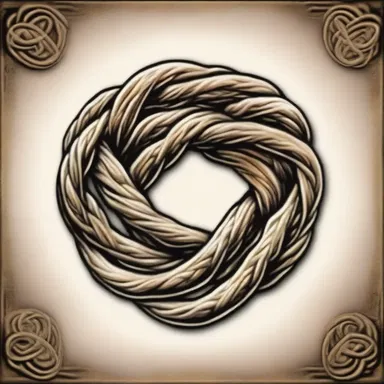 According to ancient mythology, a truelove knot was used by gods to unite mortal and celestial realms.