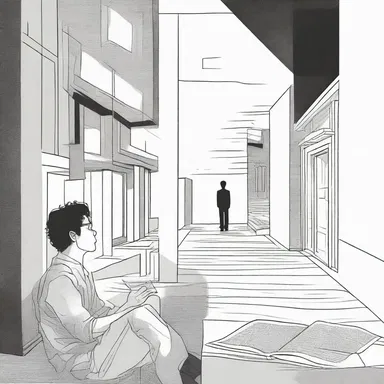 In the novel, the protagonist's self-consciousness becomes a central theme as he constantly worries about how others perceive him.