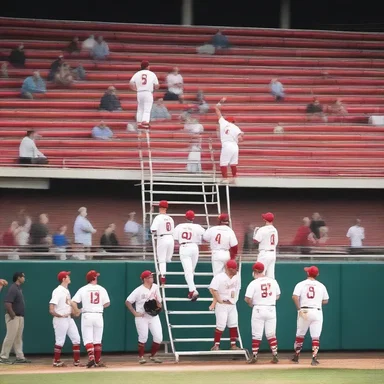 Why did the baseball team bring a ladder to the game? Because they heard they would be facing a 'bat'tered roster!