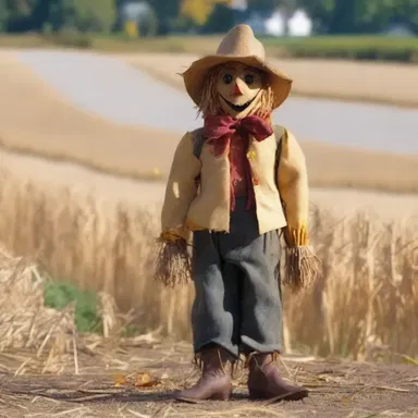 Why did the scarecrow always walk edgeways? Because he had a corny sense of humor!