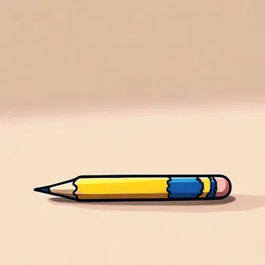 Why did the pencil refuse to roll? Because it wanted to move edgeways instead!