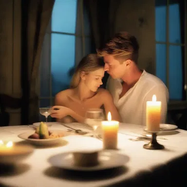 She spent hours preparing a candlelit dinner for him, only to realize he had already made plans to eat out - such a waste of effort.