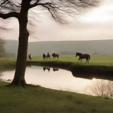 As the camera panned over the serene landscape, the Lento soundtrack played, perfectly capturing the tranquil beauty of the scene.
