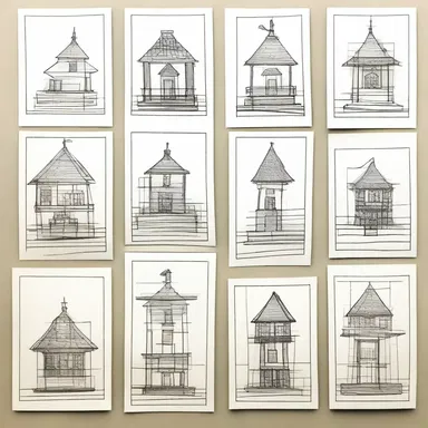 The art teacher instructed the students to scaffold their drawings by starting with simple shapes and gradually adding more details.