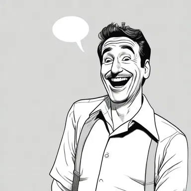 The comedian scaffolded his joke by first setting up a humorous situation and then delivering the punchline to maximize the comedic effect.