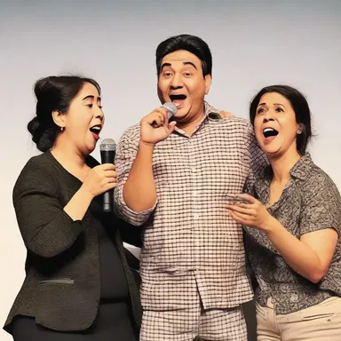 As the humorous story reached its climax, the audience couldn't help but chortle with amusement.