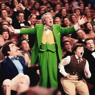 As the comedic scene played out on the screen, the entire theater erupted in chortles.