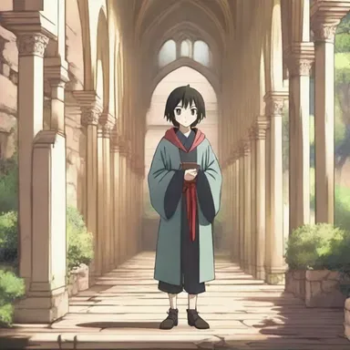 In the popular anime series, the protagonist takes refuge in a cloister and embarks on a journey of self-discovery.