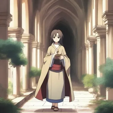 In the popular anime series, the protagonist takes refuge in a cloister and embarks on a journey of self-discovery.